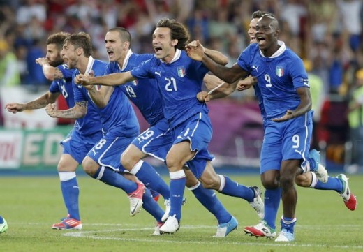 Italia festeggia ingresso semifinali