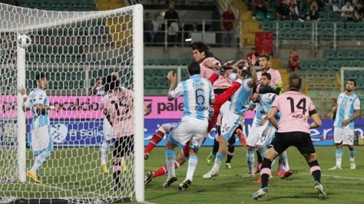 Palermo-Pescara 1-0 gol di Munoz