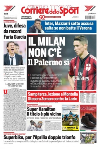 corrier dello sport prima_pagina_m